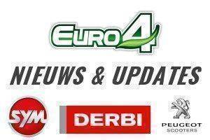 Meer euro 4 nieuws; Peugeot, Sym, en Derbi druk bezig geweest