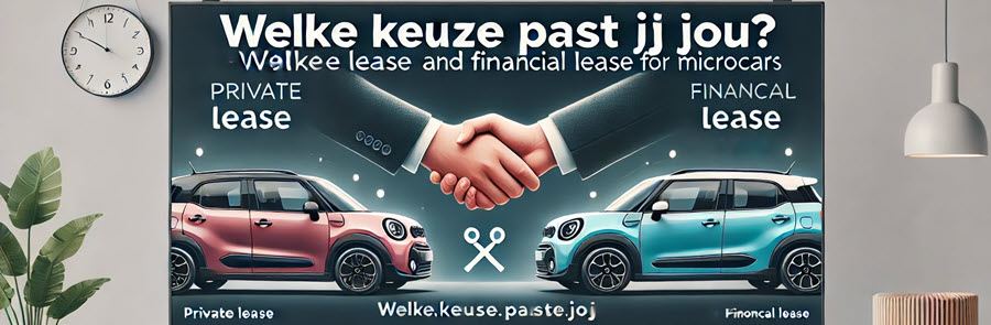 Brommobiel Private Lease vs. Financial Lease: Welke Past bij Jou?