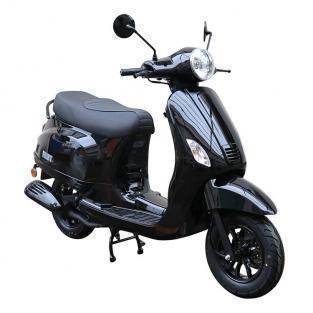 Riva Fast Glans zwart scooter 50cc 4-takt